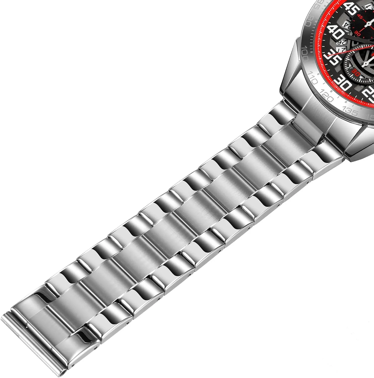 Display Stopwatch SKMEI Men's Multifunctional Watch Business Sports Analog Quartz Stainless Steel Male incise prostrate thicken apportion rarer linguist Watch with Date 