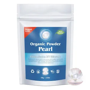 DIY Skincare,Whitening,Pore Minimizer,Anti-Aging,100% Natural, 100g(3.52oz) - 3 Zlimer Freshwater Pearl thriller stature Powder for 