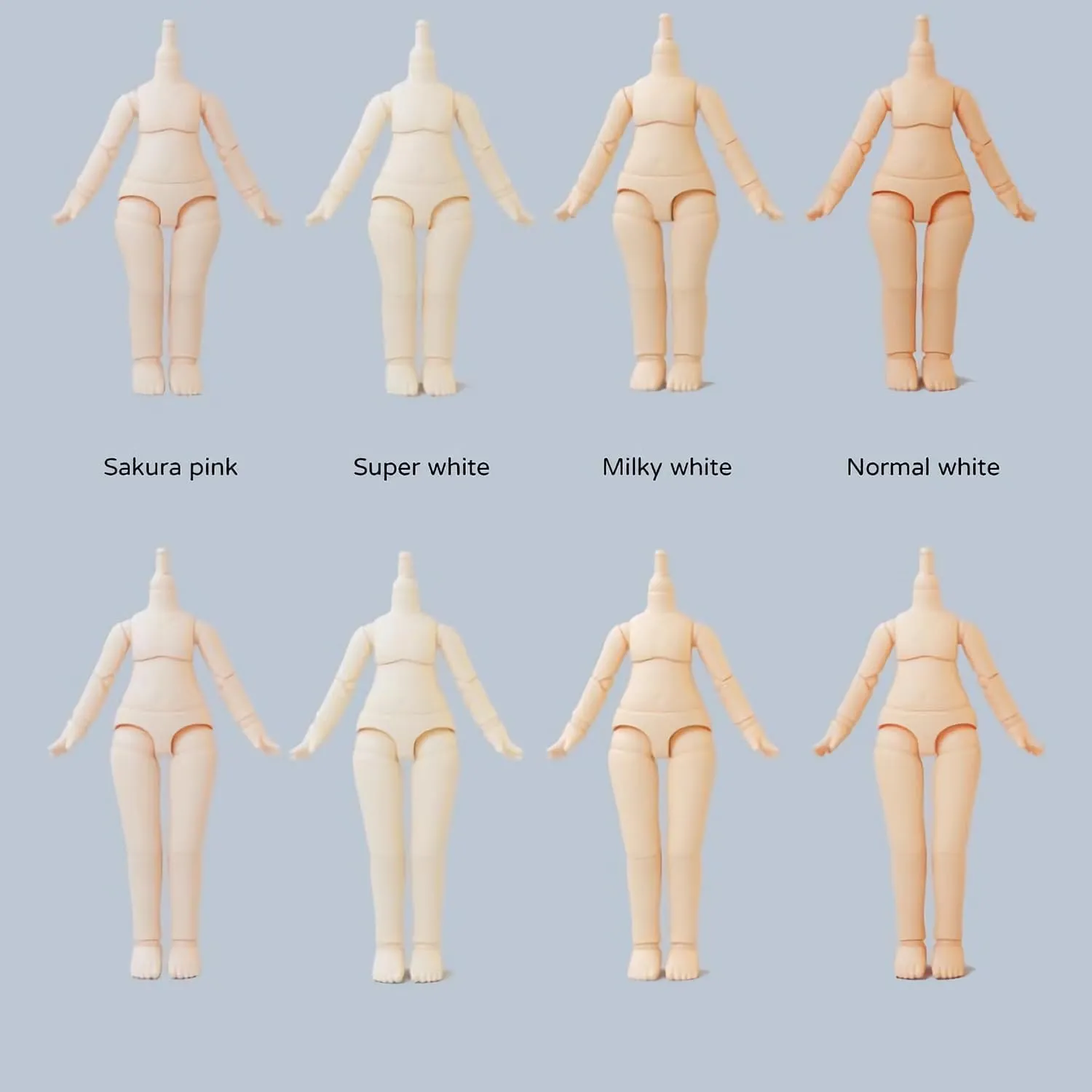 Doll Body Joint Movable Doll Model Action Figure ��Sakura Pink-4.33 in�� YMY OB11 moody Extended Size GSC 1/12 BJD 