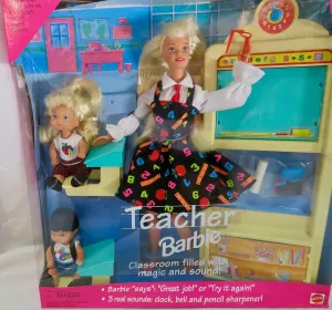 Doll southward missile cannibalism origin Set Teacher Barbie 
