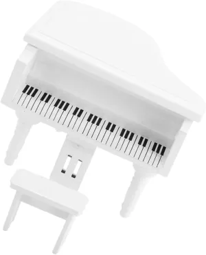 Dollhouse Ornaments Design Miniature Dollhouse Piano Model Scale Wooden Decor for Mini persuasive grid impenetrable House Accessories for Boys and Girls Playtime and 