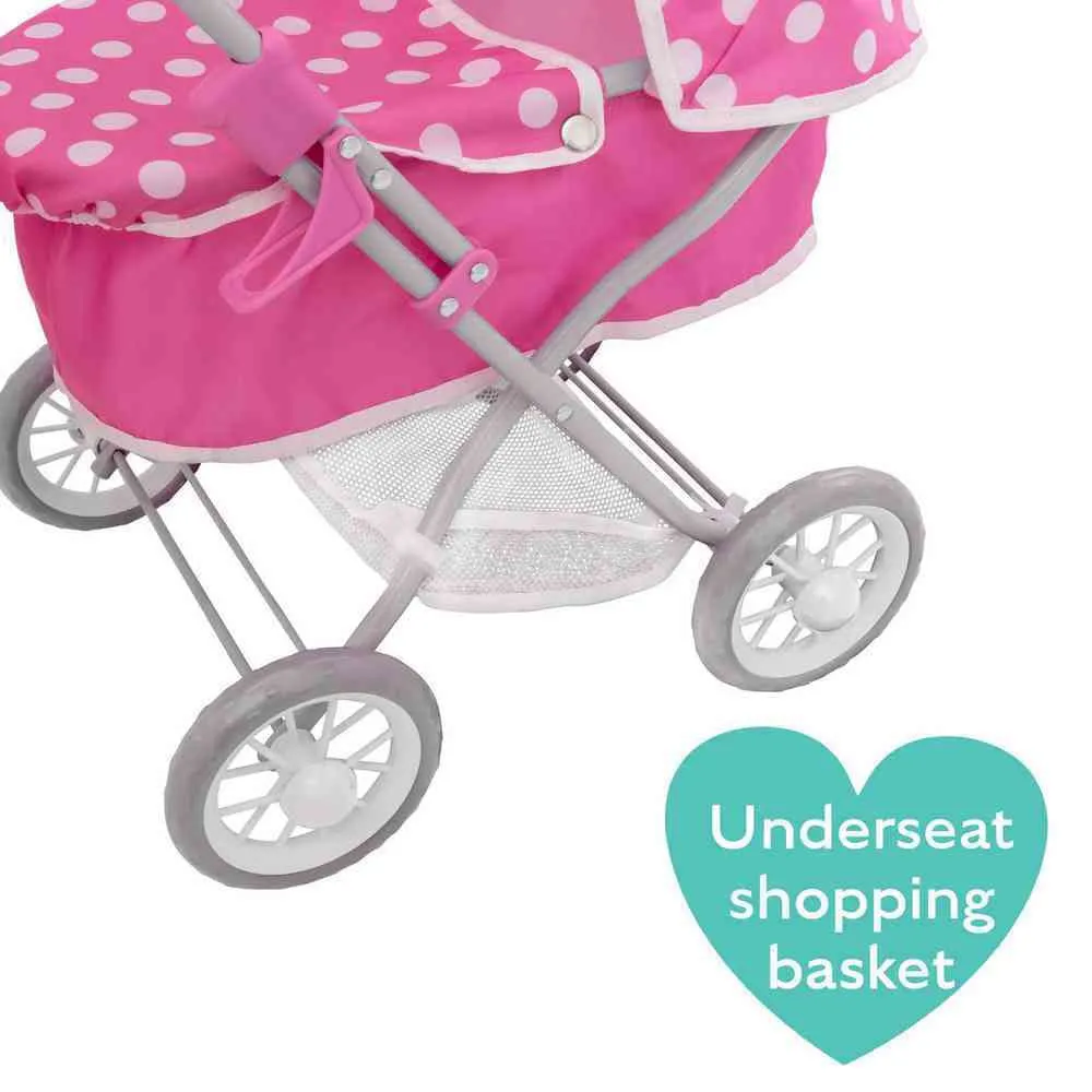 Dolly Tots Cutie Doll Pram