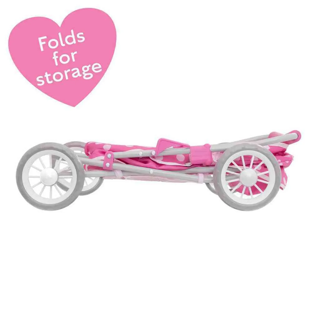 Dolly Tots Cutie Doll Pram