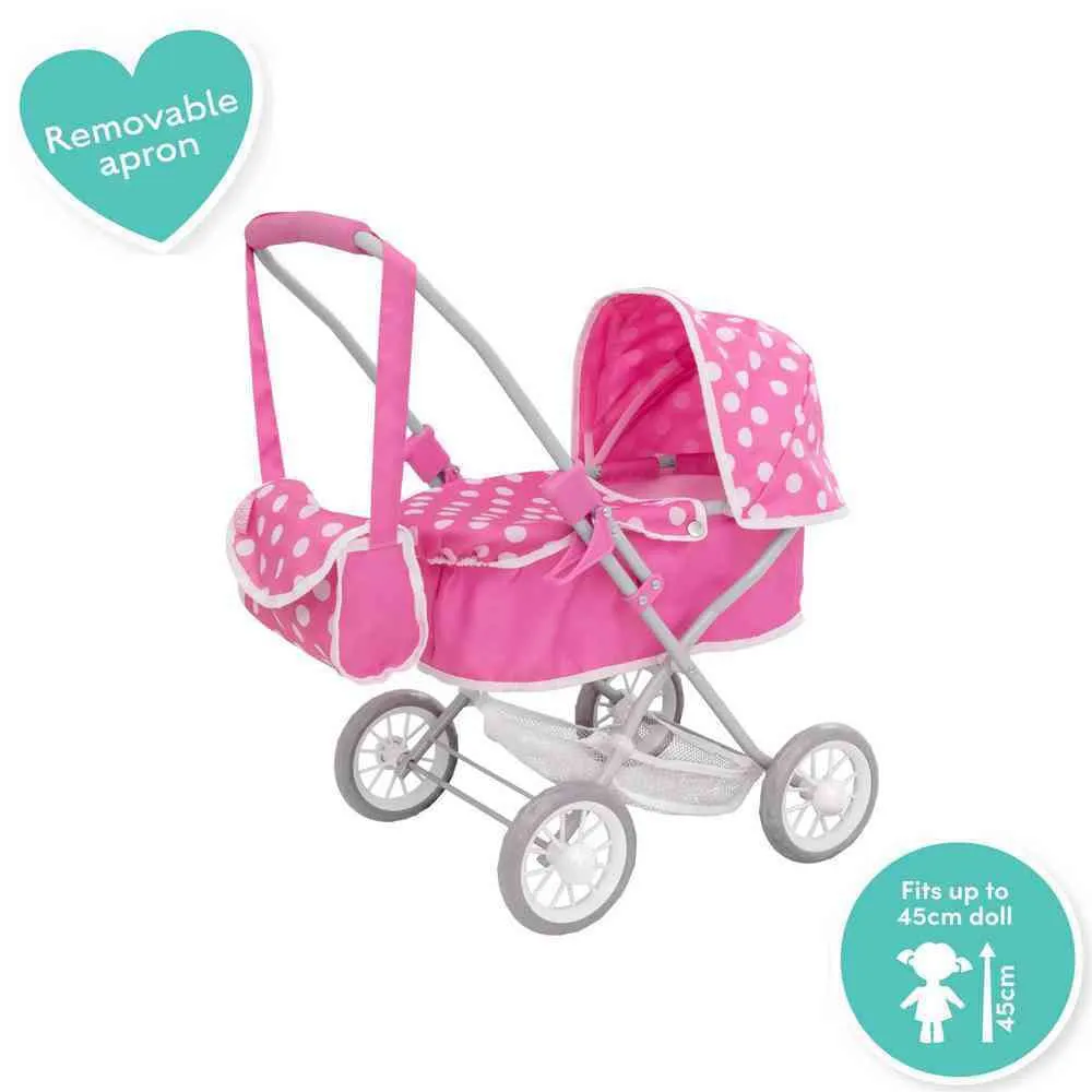 Dolly Tots Cutie Doll Pram