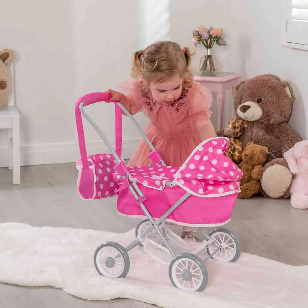 Dolly Tots Cutie Doll Pram