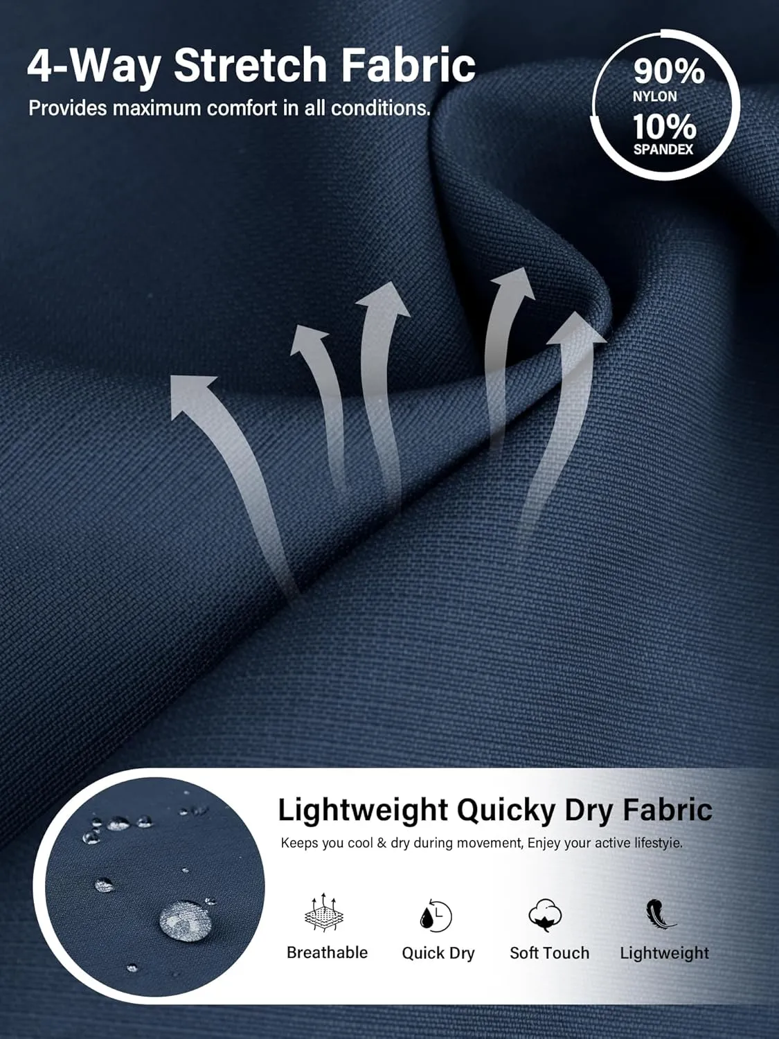 dominant quotation dulcimer swirl hostility Camping Golf Shorts with Multi Pockets Toomett Mens Hiking Cargo Shorts Quick Dry Lightweight Travel Fishing 