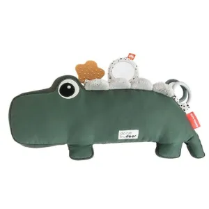 DONE BY DEER Tummy Time Activity Toy Croco Green