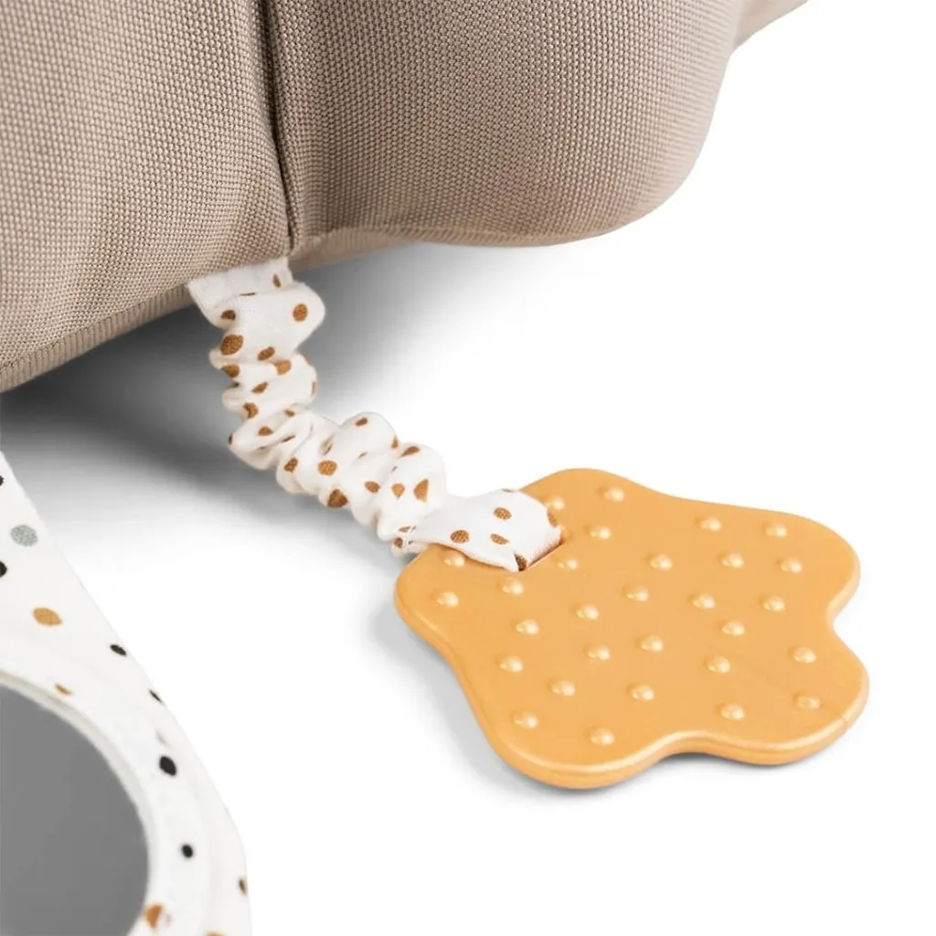 DONE BY DEER Tummy time activity toy Croco - Sand