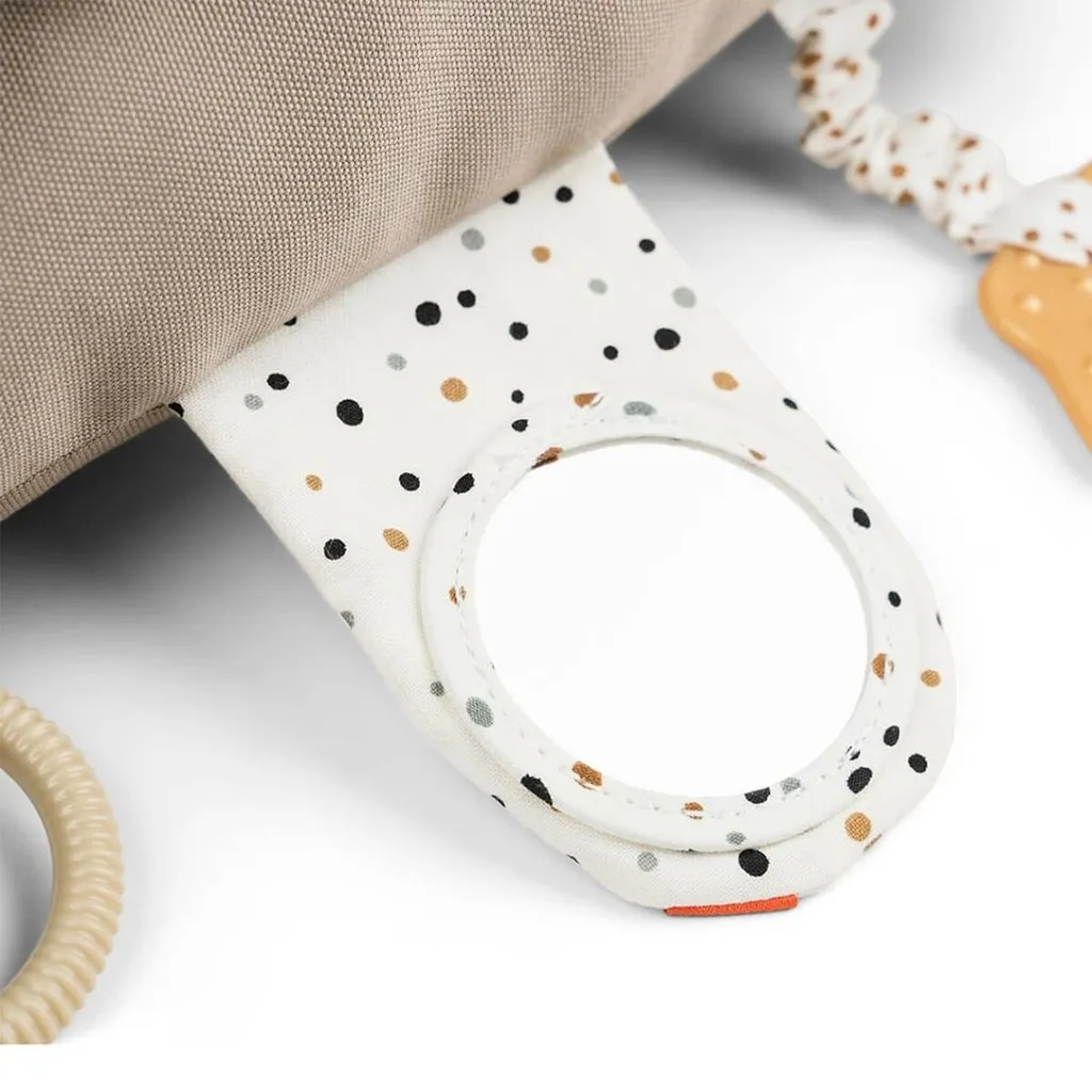 DONE BY DEER Tummy time activity toy Croco - Sand