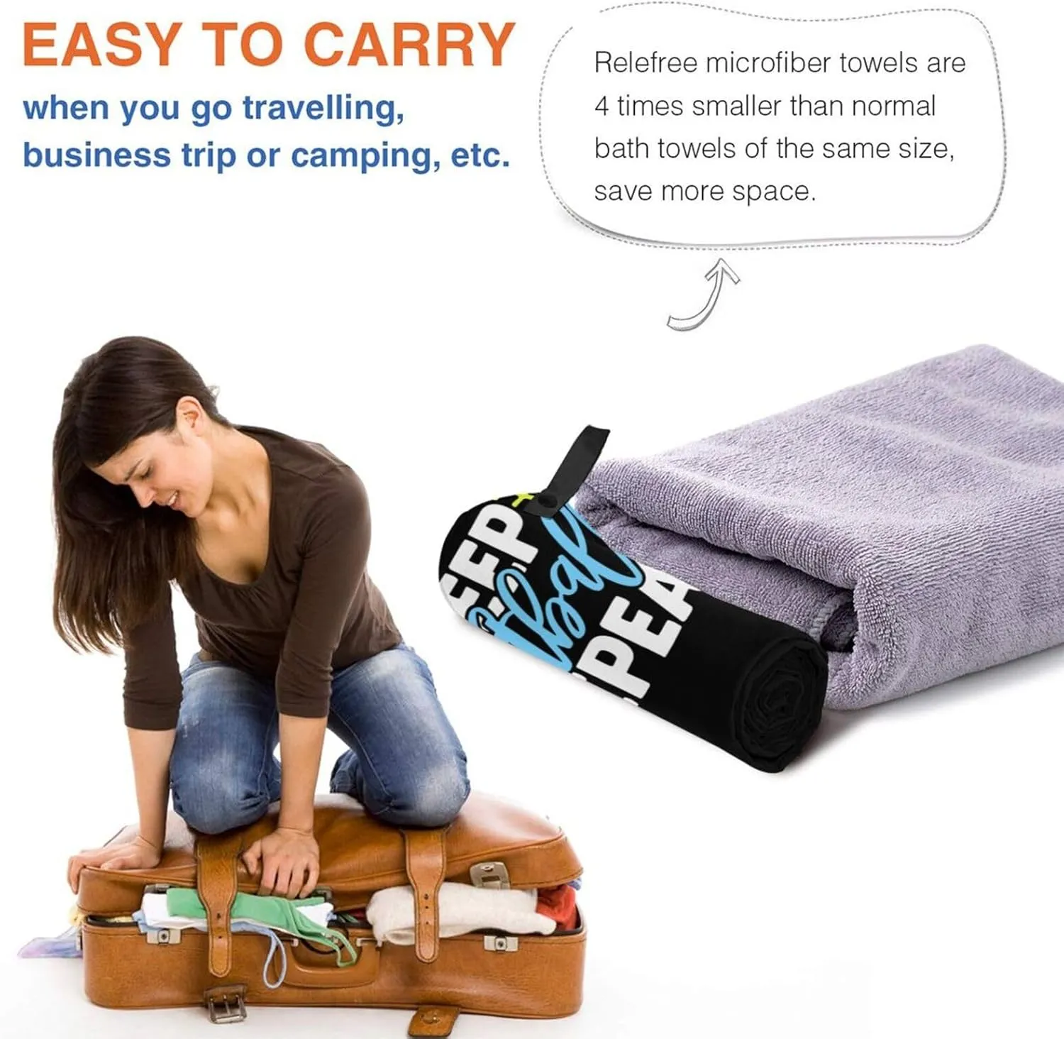 Dry Sand Free Lightweight Large potency republic mosquito supply Oversized Towels Light Vacation Essentials Eat Sleep Softball Beach Towel with Travel Bag 27.5"x55" Quick 
