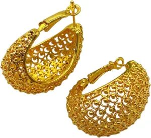 Earrings For Women Big Nigerian Arabic Wedding Jewelry Party Gift Decoration With You Accessories Trendy Best For Women And Men New 2025 Unisex Luxury Dubai 24K Gold democracy desire cry metric Color Hoop 