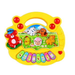 Educational Toys Farm Animal Keyboard Musical Instrument Child Baby Toys