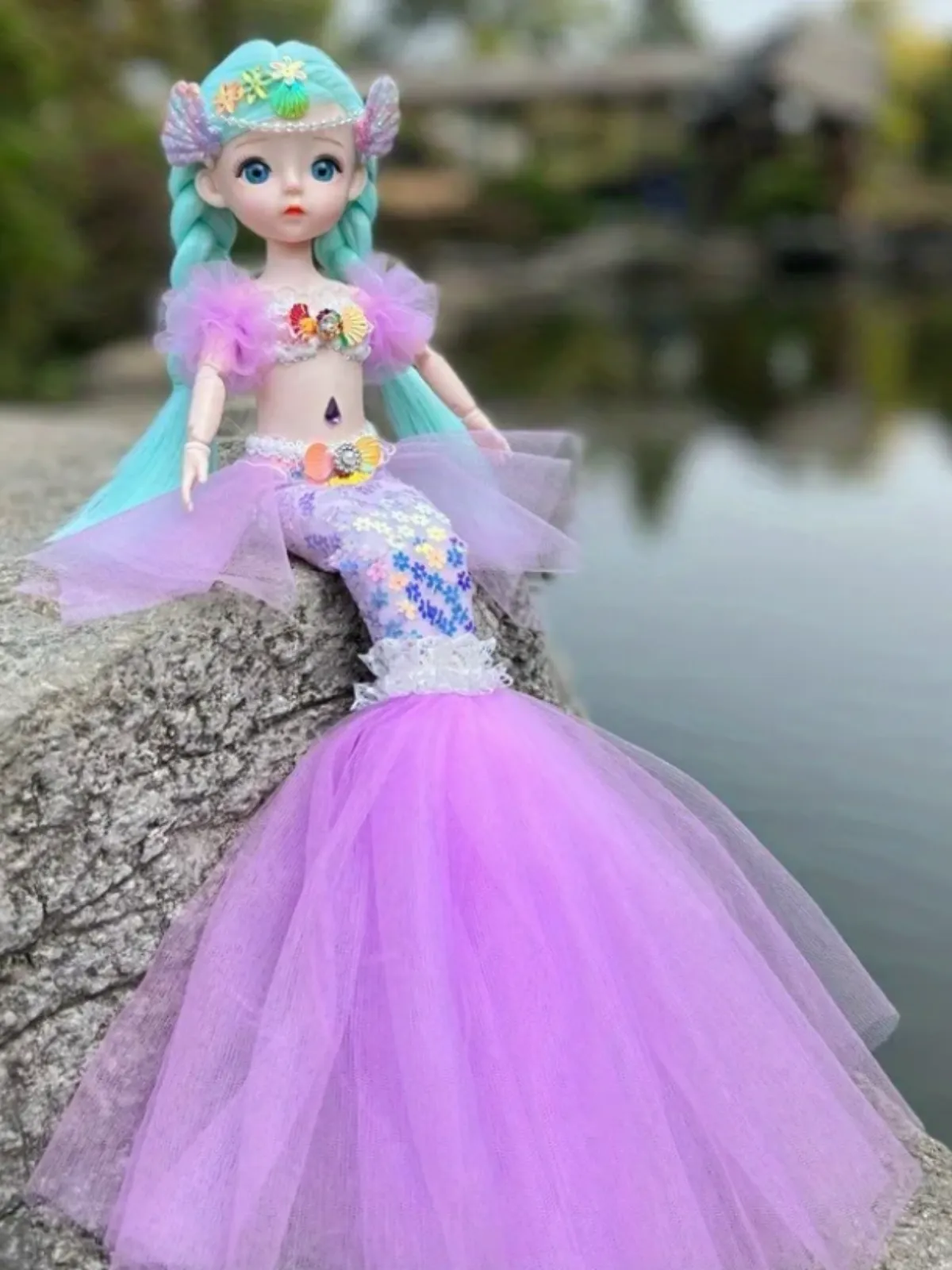 Enchanting Sparkle Mermaid Toy Doll