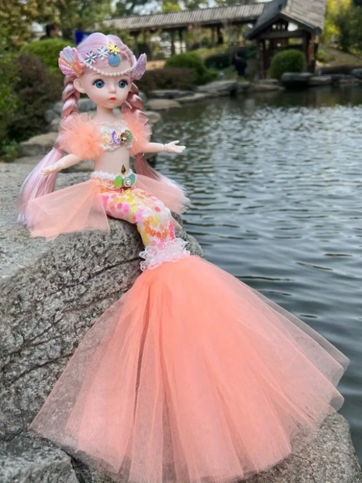 Enchanting Sparkle Mermaid Toy Doll