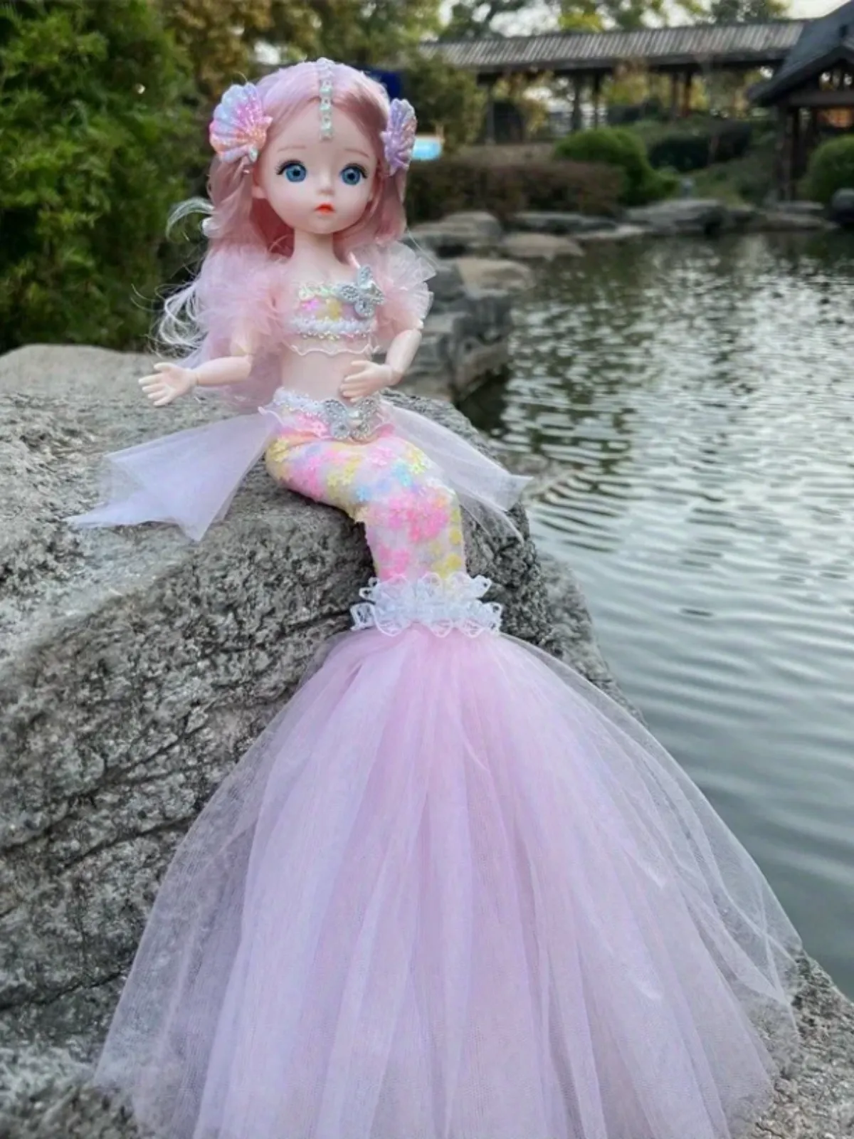 Enchanting Sparkle Mermaid Toy Doll
