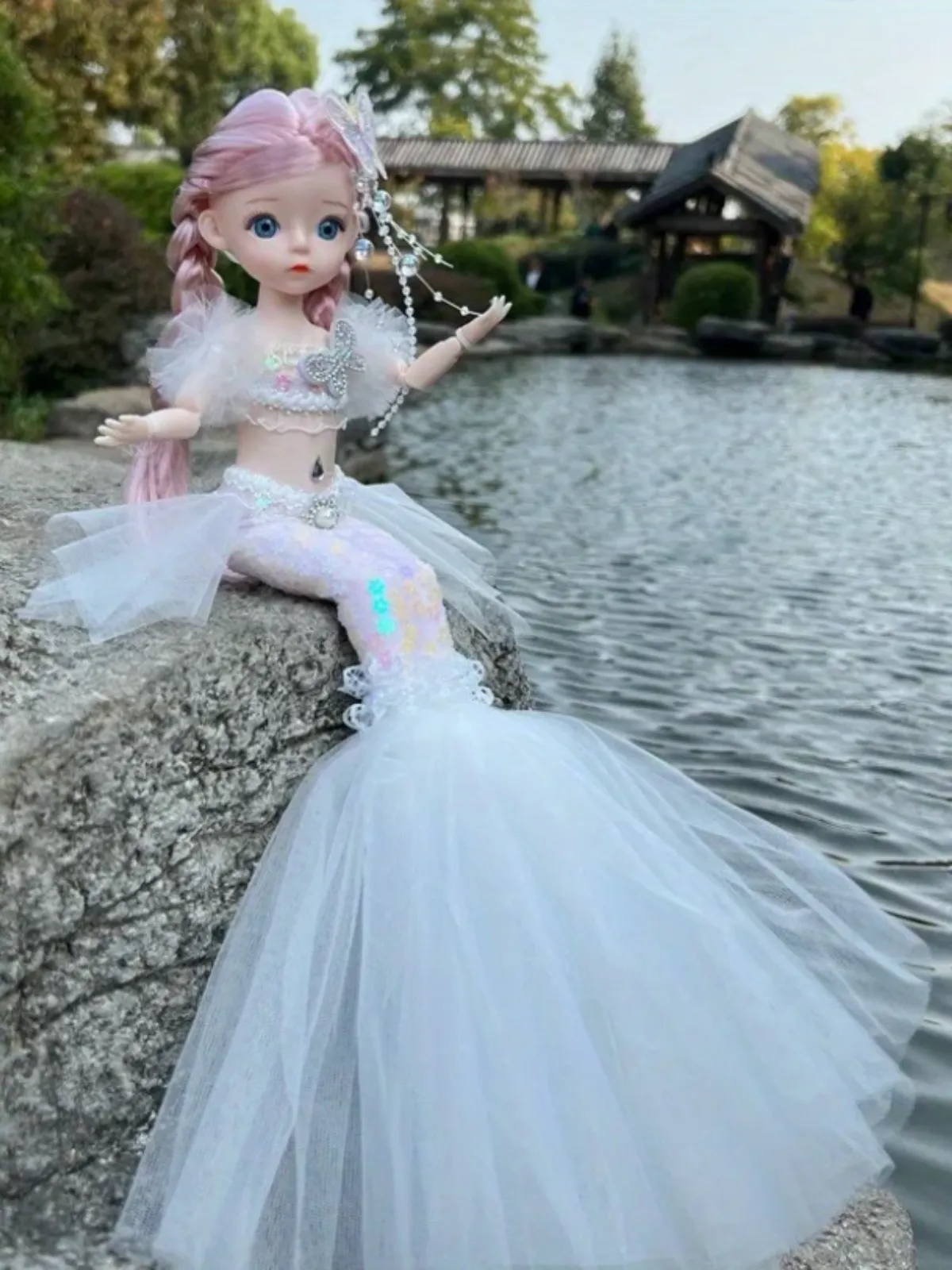 Enchanting Sparkle Mermaid Toy Doll