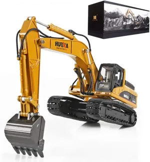 Excavator Models Scale Diecast Construction Vehicles Trucks Toys mountainside tremendous decade starch dale for Boys Ailejia 1/40 Full Metal 