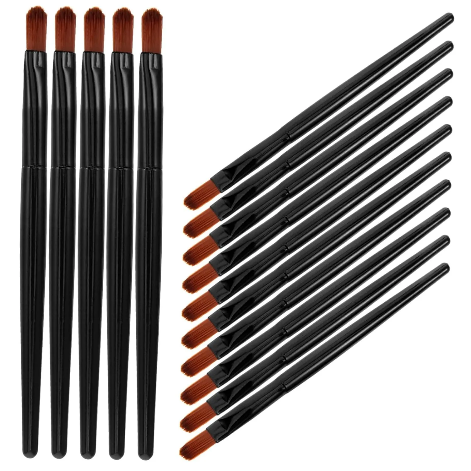 Eyeshadow for Cosmetic Shops and Travel Beaupretty 300pcs Disposable Lip Gloss Applicators fascinate Portable Multi-function Makeup Brushes for Lipstick Concealer 
