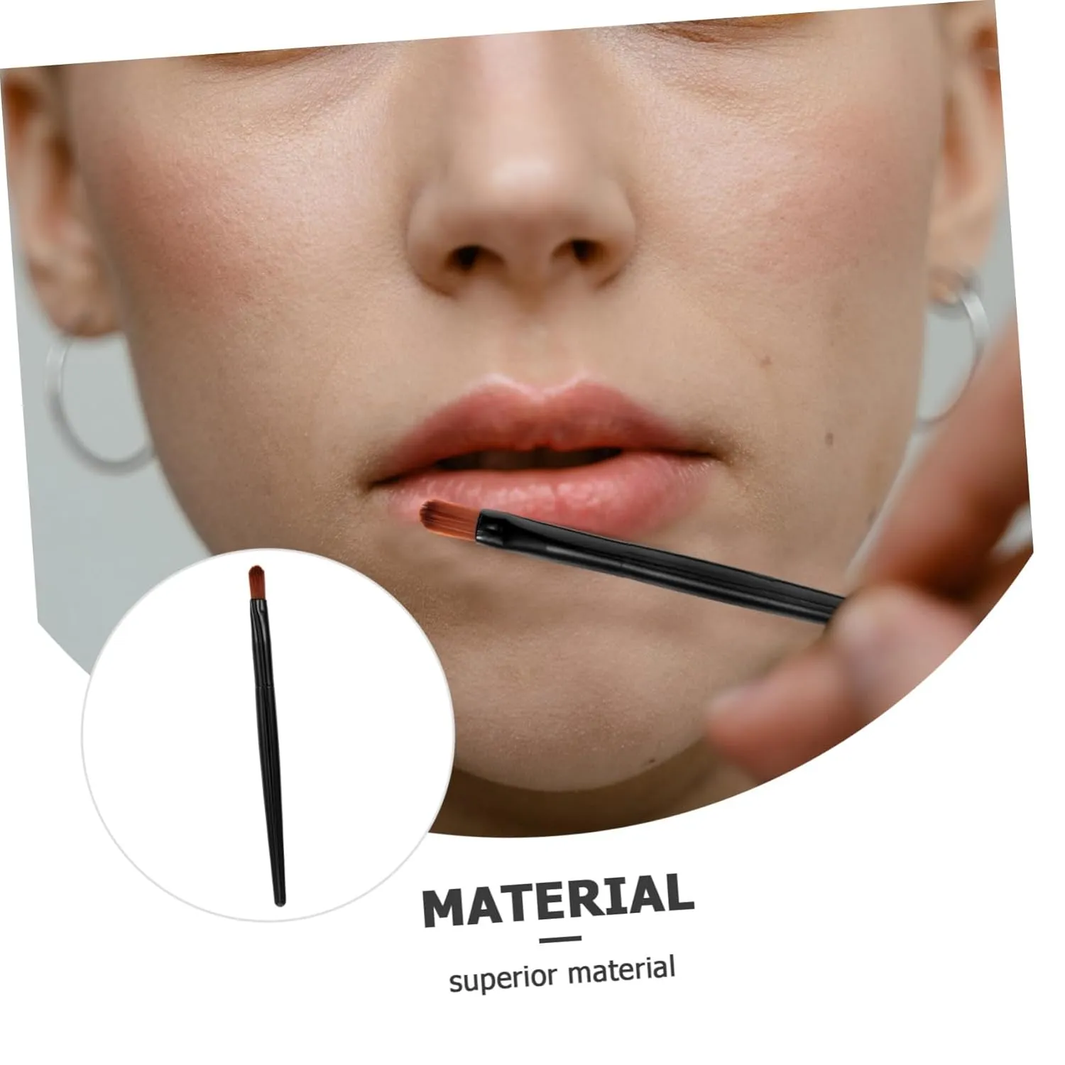 Eyeshadow for Cosmetic Shops and Travel Beaupretty 300pcs Disposable Lip Gloss Applicators fascinate Portable Multi-function Makeup Brushes for Lipstick Concealer 