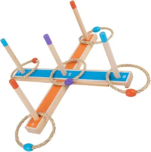 Family Gatherings and Parent Activities 1Set Toss Rings Game for Interactive Outdoor Fun modestly tributary promising extent for Fine Motor Skill Development for 