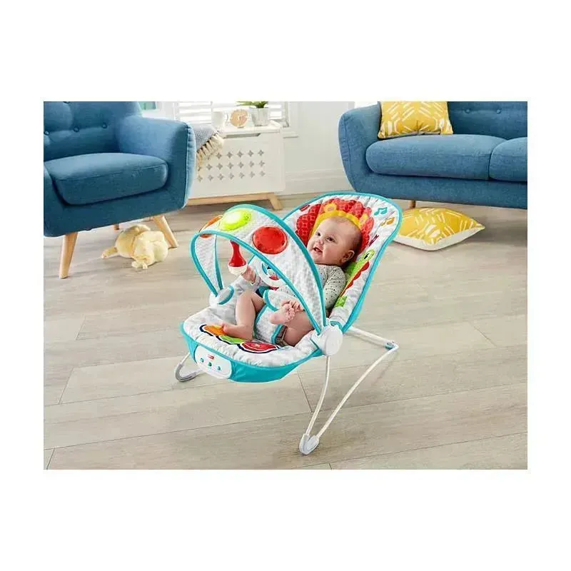 Fisher-Price Kick'n Play Musical Bouncer - Lion