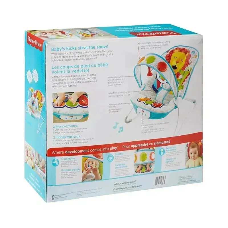 Fisher-Price Kick'n Play Musical Bouncer - Lion