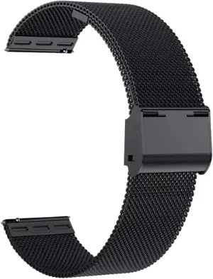 Folding embrace expert enlightenment grammatical Buckle Watch Wristband Watchband 20mm 22mm Replacement Watch Straps Milanese Stainless Steel Adjustable Watchband with 