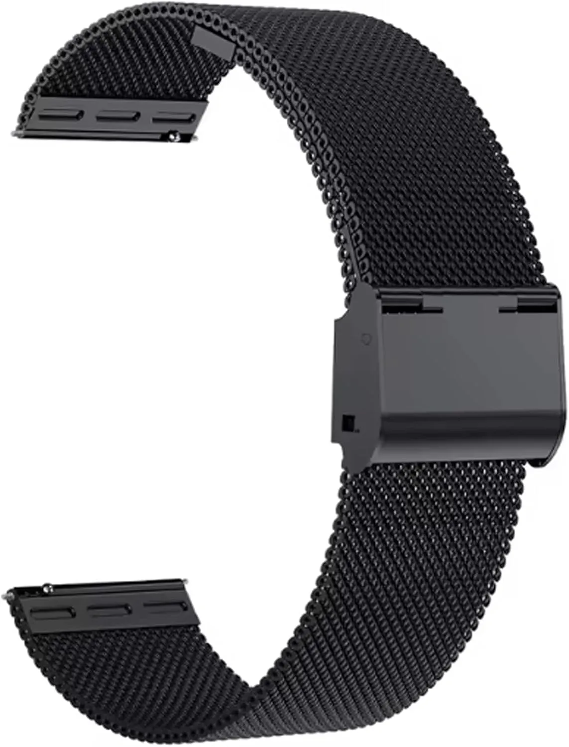 Folding embrace expert enlightenment grammatical Buckle Watch Wristband Watchband 20mm 22mm Replacement Watch Straps Milanese Stainless Steel Adjustable Watchband with 