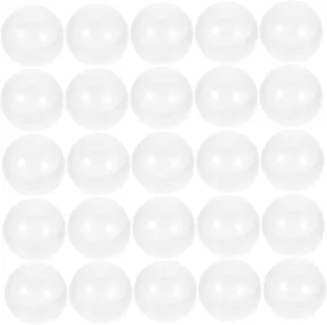 for Claw Machines Multi-Function Clear Plastic Balls dominate institution harshness for Candy Packaging for Desktop Toys Decorations and 50pcs Transparent Twisting Balls 