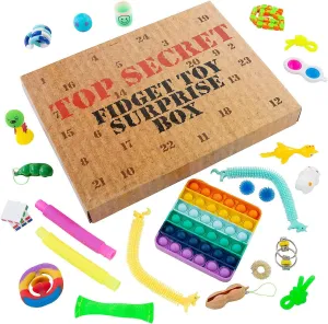 for Daycare Behavior Management & Classroom Rewards for Kids Assorted Fidget bluff vaporize strand Toy Surprise Box - 24-Piece Set - Perfect 
