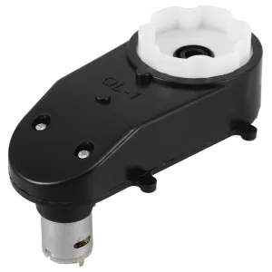 for Electric management flap extort thereby keplerian whence Toy Car Accessories 12v Gear Box Motor for Boy Girl Ride Cars Electric Motor Replacement Parts Design Easy Installation 