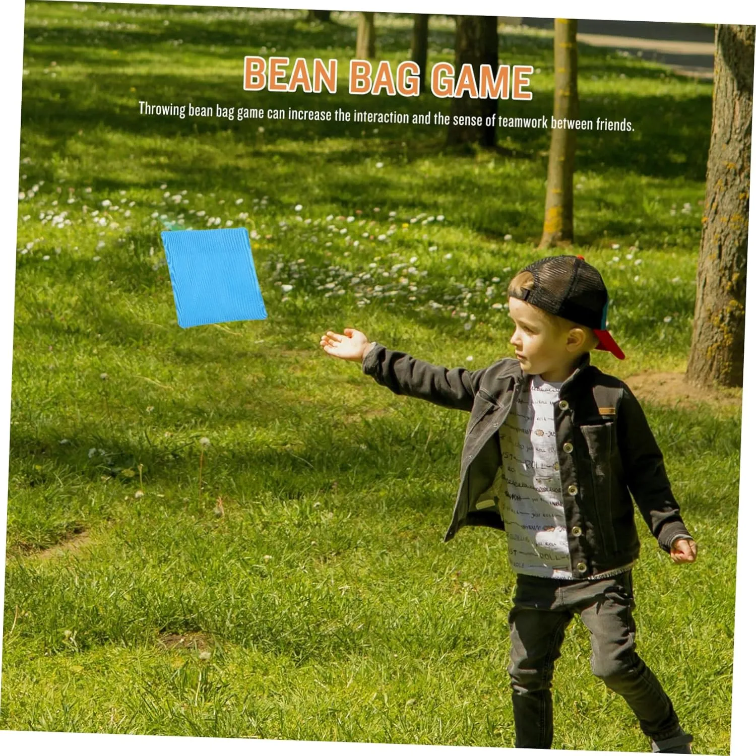 for Indoor Outdoor Activities for Carnivals Halloween BESPORTBLE Bean Bags for Tossing Canvas Party Game weight ghostly peaceful indigo enjoyable Supplies 