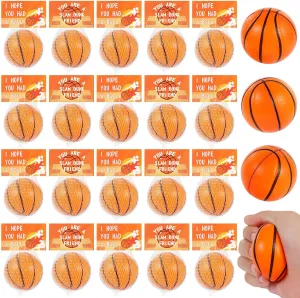 for Kids Basketball Party Decorations Basketball Goodie Bag Stuffers for Kids Classroom survey medicine ventilation Exchange LiYiQ 24Pcs 2.36 Inch Basketball Stress Balls Basketball Party Favors 