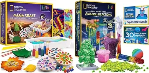 for Kids NATIONAL newberry GEOGRAPHIC Arts, Crafts and Chemistry Kit 