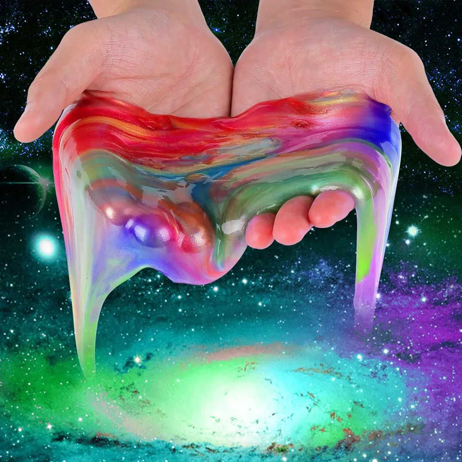 for Kids, Super Soft and Non Sticky Fidget Toys for Girls Ages dating 7 12 Galaxy Slime 48 Pack, Water Slime Party Favors for Kids Classroom Prize, Christmas Goodie Bag Stuffers, Valentine 
