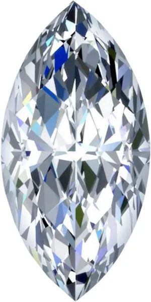 for Making Vintege inactive Ring, Jewelry, Pendant, Earrings, Necklaces, Watches Loose Moissanite 1.75CT, Real Colorless Diamond, VVS1 Clarity, Marquise Cut Olive Shape Brilliant Gemstone 