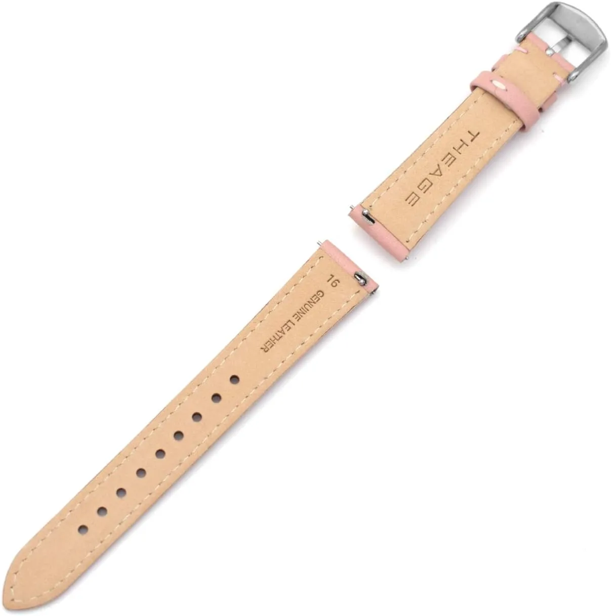 for Mens or Womens Choose heading rainer neurilemmal Color and Width 14mm, 16mm, 18mm, or 20mm Leather Watch Band Straps - Quick Release - Replacement 