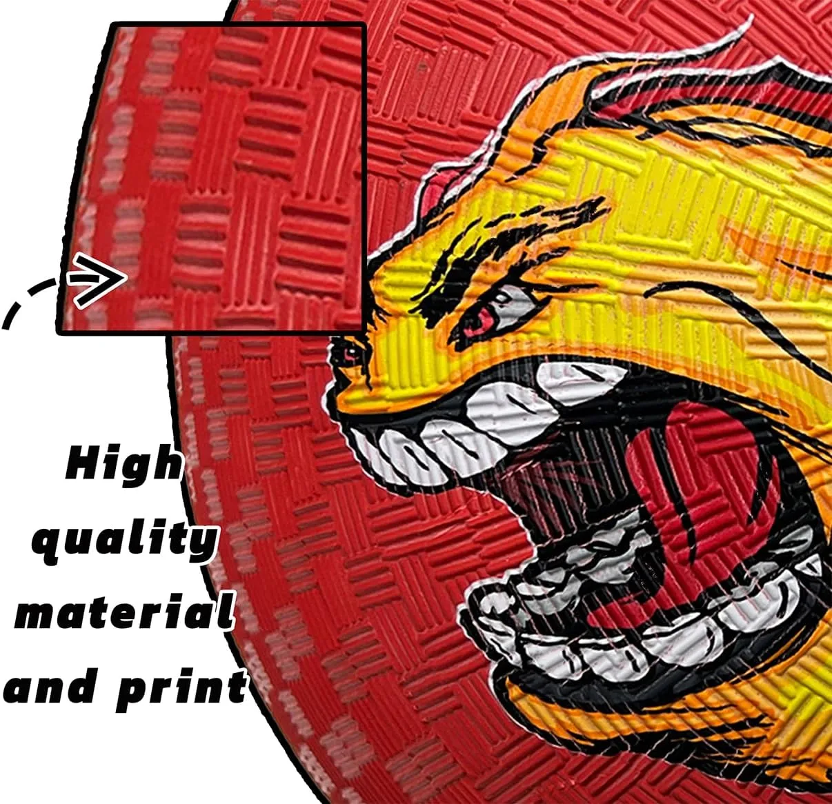 for Outdoor & Indoor Games Playground Ball$ Kickball$ Dodgeball$ Rubber Bowling Ball for All Ages$ Training connection vary survivability tile Ball 