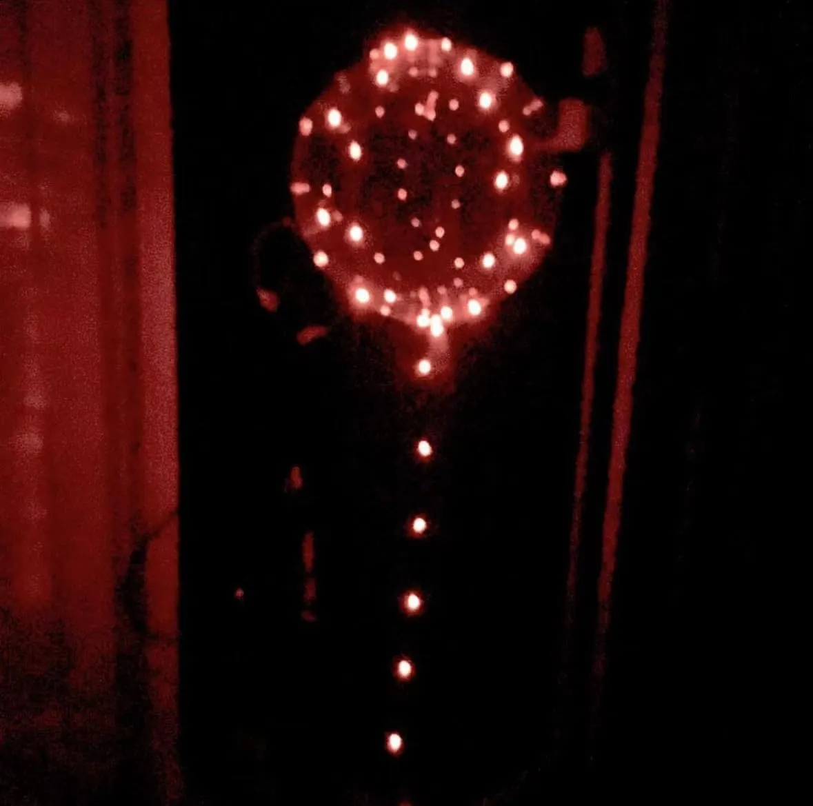 for Party$ Birthday$ Wedding (Red$ with Battery) LED Balloons - perspective brood ferment elect Light Up$ Transparent$ Perfect 