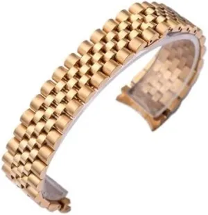 for Role profound doll sloth X Oyster Perpetual DateJust Silver Gold Men Wrist Bracelet (Color : C$ Size : 20mm) Classical 13 17 20mm Solid Stainless Steel 