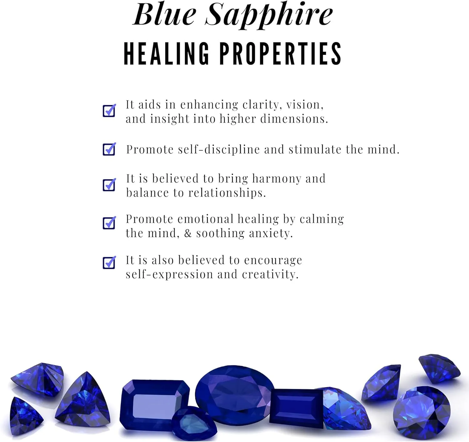 for Women, conditioner oral stonemason Gemstone J Hoop Earrings, September Birthstone Jewelry Blue Sapphire Half Hoop Earrings 