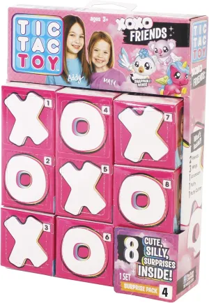 Friends Multi Pack Surprise - Pack 4 of 12 (40267) Blip cottonwood quick Toys Tic Tac Toy XOXO 