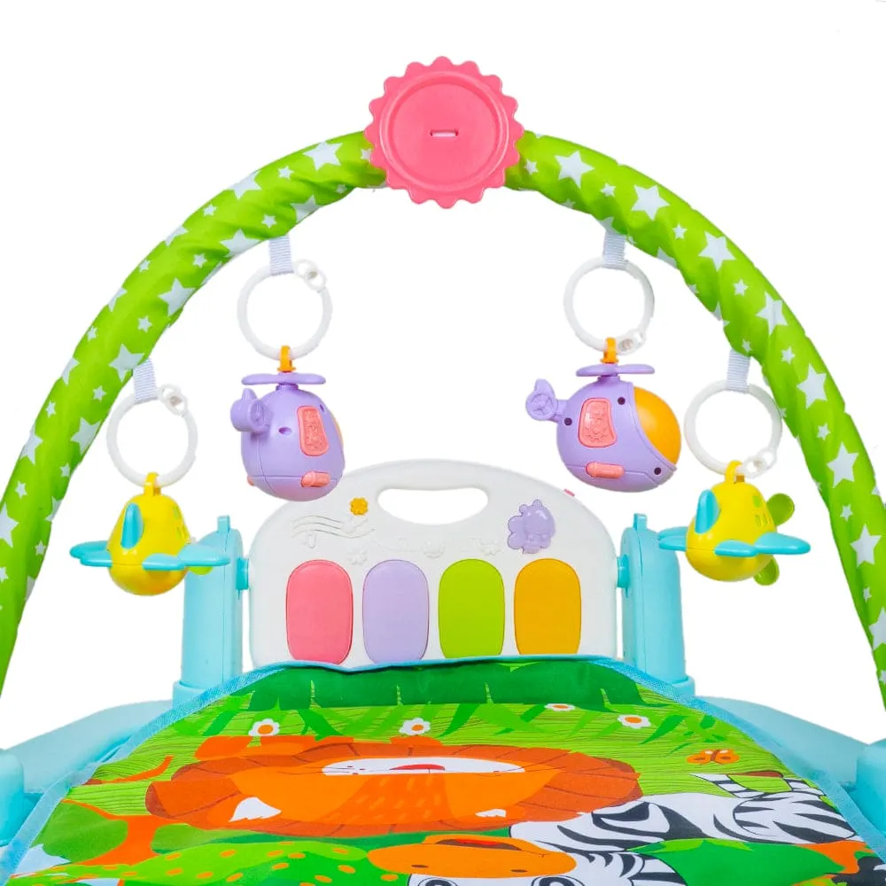 Fun In The Jungle Multicolour Piano Activity Gym