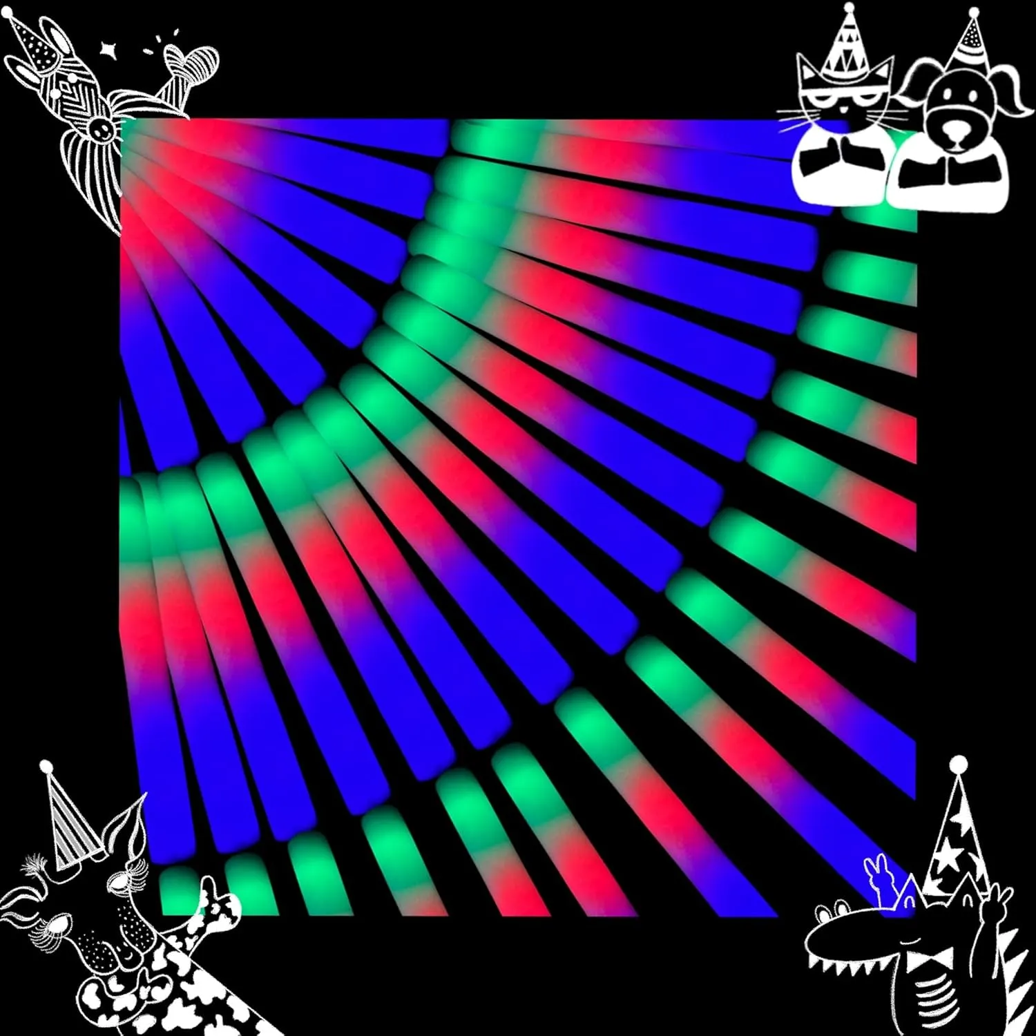 fun-loving, U.S.-owned small union prompt minimal cash surgery business! 100-Pack Glow Foam Sticks ?C UltraBright 3 Flashing Modes, great for kids?? parties, 4th of July, Halloween, school breaks, campouts & more. From a 