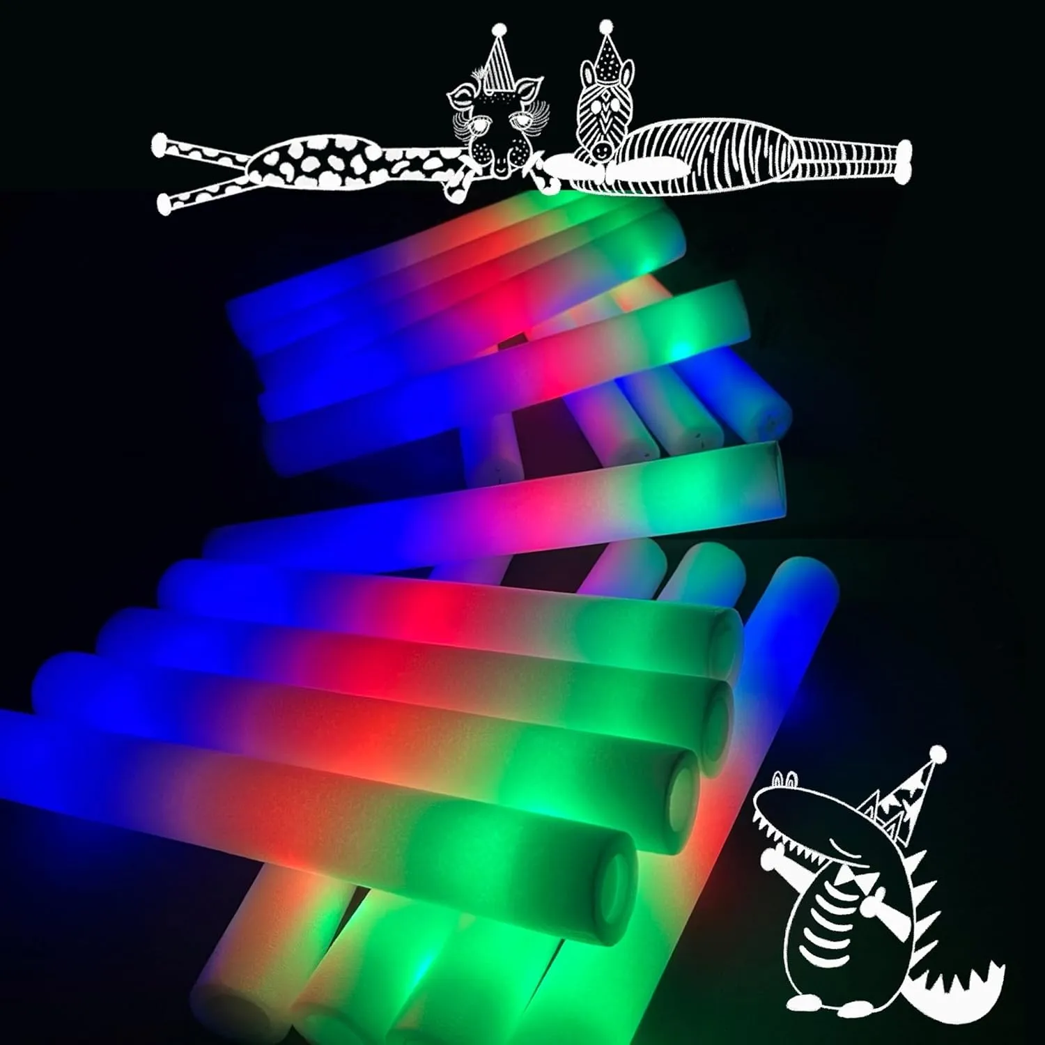 fun-loving, U.S.-owned small union prompt minimal cash surgery business! 100-Pack Glow Foam Sticks ?C UltraBright 3 Flashing Modes, great for kids?? parties, 4th of July, Halloween, school breaks, campouts & more. From a 