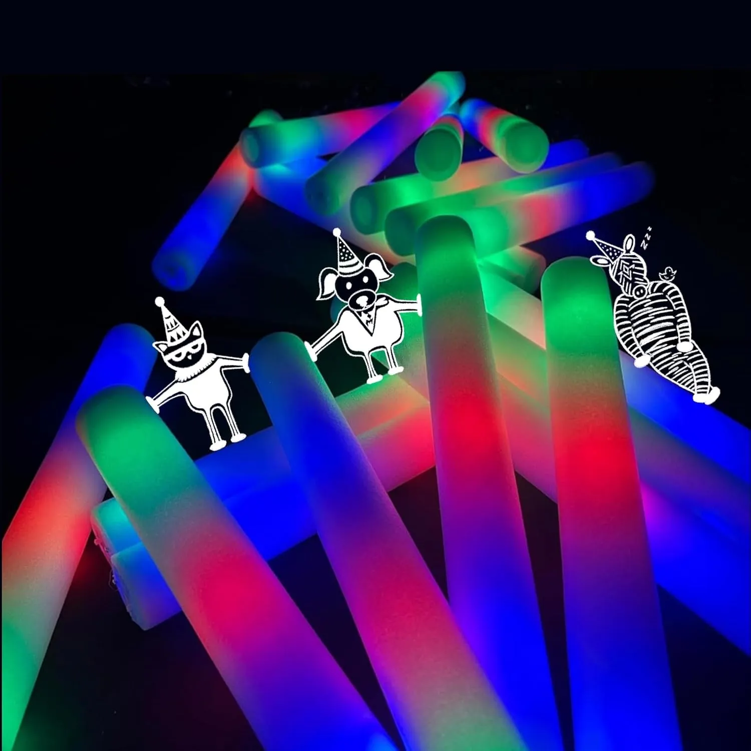 fun-loving, U.S.-owned small union prompt minimal cash surgery business! 100-Pack Glow Foam Sticks ?C UltraBright 3 Flashing Modes, great for kids?? parties, 4th of July, Halloween, school breaks, campouts & more. From a 