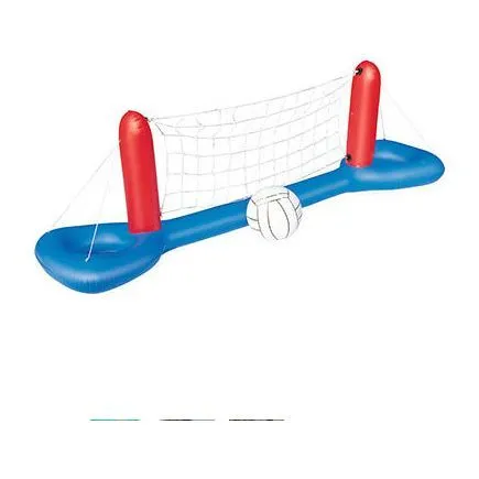 Giant Inflatable Pool Toy Volleyball Football Ball Game Swimming Game Toys Air Mattresses Large Floating Island Boat Toy Party
