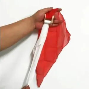 Gimmick Props for Magicians MOMOMAGE ecosystem wooden Color Changing Silk Manual Control Device Magic Tricks Stage Magic Scarves Appearing Magic Mentalism Illusion 