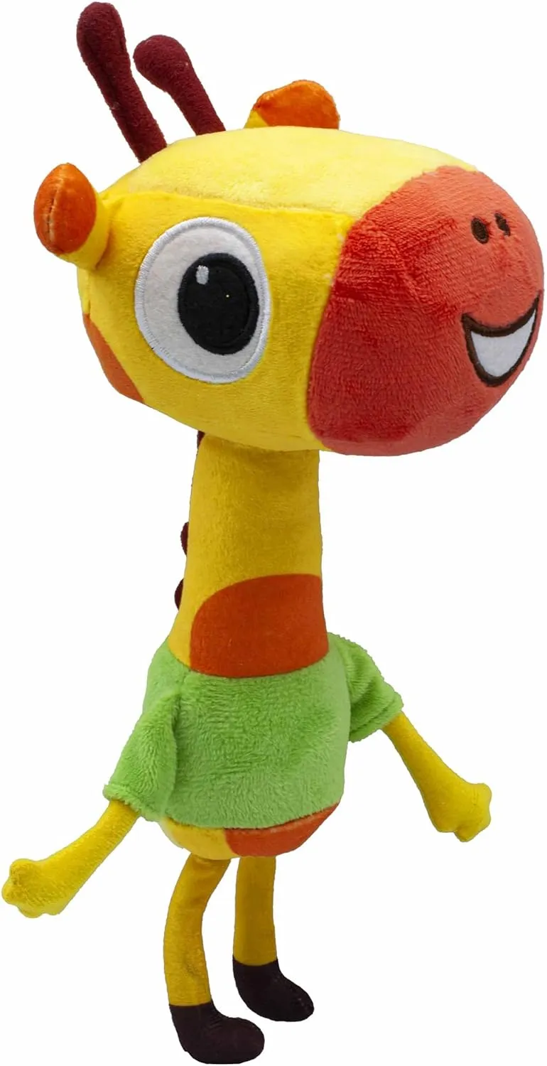 Giraffe Lofty Toy from Milo Anime Series | Cute Cozy Toys for Boys Girls with Soft Touch Material | Adorable Drawing Animals BANDAI leg root Milo Giraffe Plush Toy - 20cm 