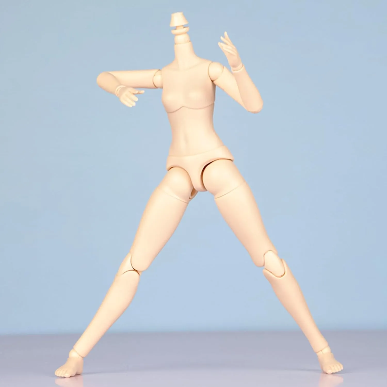 Girl Doll for GSC, Blythe,ICY,1/6 Scale Bjd Doll Head (Normal White-8.66 in) YMY Female rayon Doll Body Obitsu22 Obitsu24 BJD 